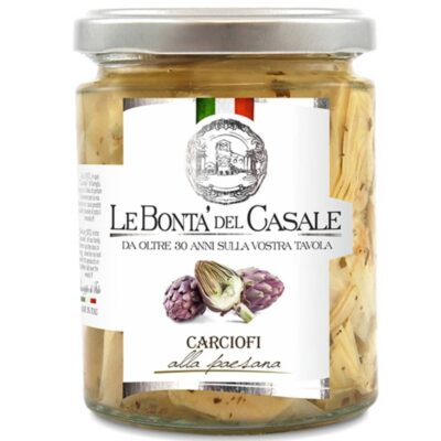 Cœurs d’artichauts à l'huile 280g, cœurs d'artichauts à l'italienne