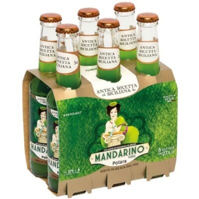 pack de 6 bouteilles de 27,5cl de mandarino verde polara