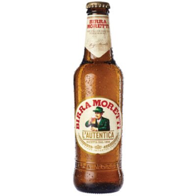 bière blonde italienne Moretti 33cl