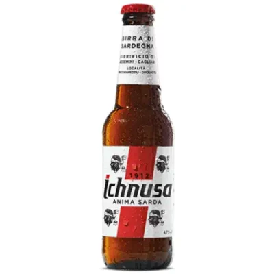 Ichnusa bière blonde italienne 33cl 4,7%