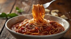 Recette des Spaghettis à la Bolognaise