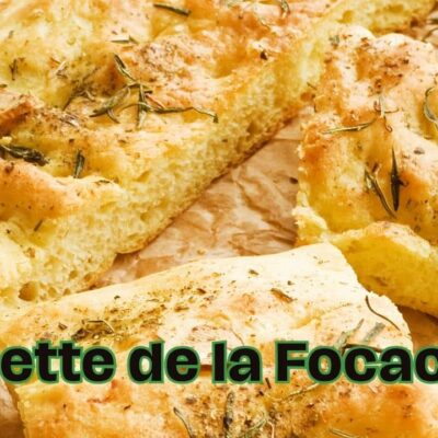recette de la focaccia